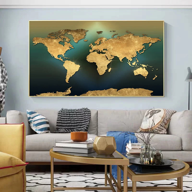 Pósteres e impresiones artísti - Star Map Poster reseña y precio